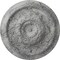 Ekena Millwork Oslo Ceiling Medallion (Fits Canopies up to 7 5/8"), 38 3/8"OD x 2 7/8"P, Ultra Pure White Crackle CM38OSUWC - alternate 1